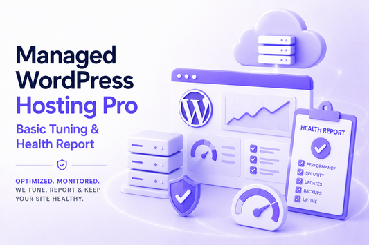 Managed WordPress Hosting - Pro (Basic + Tuning, Health Report)