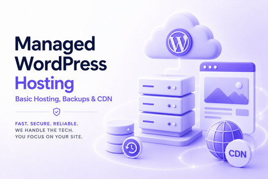 Managed WordPress Hosting – Basic (Hosting, Backups, CDN)